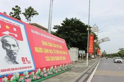 Rực rỡ cờ hoa chào mừng Quốc khánh 2/9