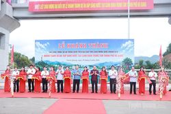 Khánh thành dự án đập dâng nước tạo cảnh quan trung tâm thành phố Hà Giang