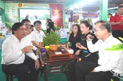 Nông sản Thái Nguyên tham gia Hội chợ Công thương vùng Bắc Trung bộ