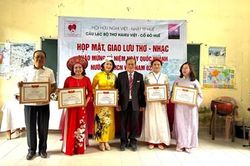 Hội thơ Haiku hòa cùng không khí mừng Quốc khánh