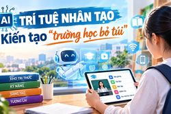 Trí tuệ nhân tạo - Kiến tạo “trường học bỏ túi”