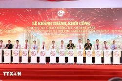 TP HCM kh&aacute;nh th&agrave;nh, khởi c&ocirc;ng 11 c&ocirc;ng tr&igrave;nh v&agrave; dự &aacute;n trọng điểm