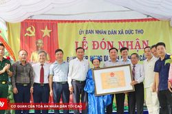 Hà Tĩnh: Nhà thờ Phạm Huy đón nhận Bằng xếp hạng Di tích lịch sử cấp tỉnh