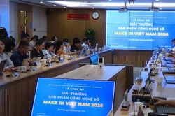 Khởi động Giải thưởng công nghệ số Make in Vietnam 2026