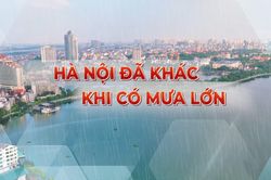 Hà Nội đã khác khi có mưa lớn