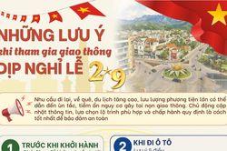 Những lưu ý khi tham gia giao thông dịp nghỉ lễ 2/9