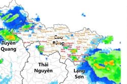 Cảnh báo dông, lốc, sét, mưa đá và mưa lớn cục bộ trên địa bàn tỉnh