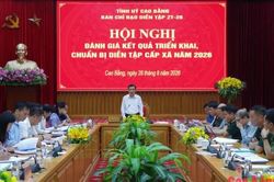 Phó Bí thư Thường trực Tỉnh ủy Bế Thanh Tịnh: Bảo đảm cuộc diễn tập diễn ra an toàn, thiết thực và thành công tốt đẹp