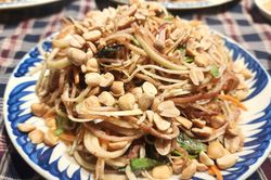 Hương vị mát lành từ nộm hoa chuối