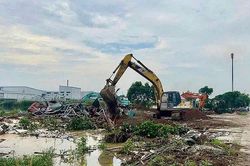 Xã Nguyễn Lương Bằng (Hải Phòng): Cưỡng chế, khôi phục tình trạng ban đầu diện tích hơn 2.300m² đất bị chiếm dụng