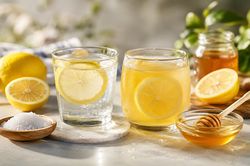 Buổi sáng nên uống chanh muối hay chanh mật ong?