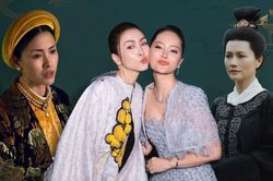 Điểm chung của 2 mỹ nhân đóng vai hoàng hậu đang gây sốt màn ảnh Việt