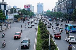 Ngày đầu nghỉ lễ Quốc khánh 2/9, tình hình giao thông tại Hà Nội thế nào?