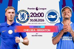 Link xem trực tiếp Chelsea vs Brighton, 20h00 ngày 30.8 - vòng 2 Ngoại hạng Anh