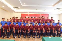 Động viên tinh thần đội tuyển U20 Việt Nam trước khi bước vào Vòng loại U20 châu Á 2027