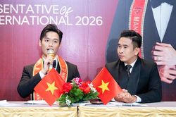 Trần Tiến Dũng đại diện Việt Nam thi Manhunt International 2026