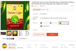 Cafe giảm cân Love World Nutrition có dấu hiệu nghi ngờ vi phạm quảng cáo