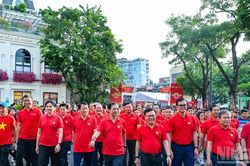 [Ảnh] Toàn cảnh sự kiện Cùng Việt Nam tiến bước tại Thủ đô Hà Nội