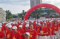 Sôi nổi chương trình 'Cùng Việt Nam tiến bước' tại Thái Nguyên