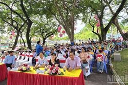 Đồng Tháp: 'Sinh nhật cùng sách' tại không gian Đường sách Cao Lãnh