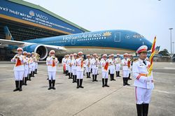 Âm hưởng tự hào trên chuyến bay đặc biệt của Vietnam Airlines