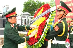 Quảng Ngãi: Truy điệu, an táng 5 hài cốt liệt sĩ tại xã Nghĩa Giang