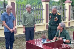 Cựu chiến binh Phạm Ngọc Qu&yacute; - Những bước ch&acirc;n kh&ocirc;ng mỏi t&igrave;m đồng đội