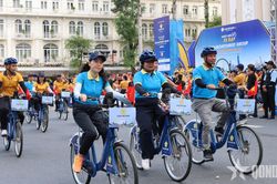 TP Hồ Ch&iacute; Minh: Lan tỏa tinh thần thể thao, quảng b&aacute; du lịch từ ng&agrave;y hội xe đạp