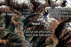 Khi sông băng trở thành những 'quả bom' lơ lửng trên đầu hàng triệu người