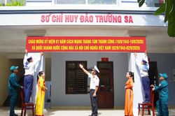 Đặc khu Trường Sa: sẵn sàng bảo vệ Tổ quốc trước thềm Quốc khánh 2/9