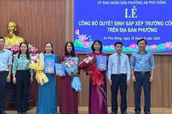 Hàng loạt trường học ở TPHCM đổi tên, sáp nhập sau sắp xếp