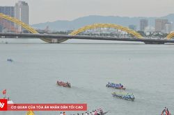 Hơn 300 VĐV tranh tài tại Giải đua thuyền truyền thống Đà Nẵng mở rộng 2026