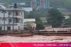 Nước lũ d&acirc;ng nhanh tại hai tỉnh ph&iacute;a Bắc của L&agrave;o