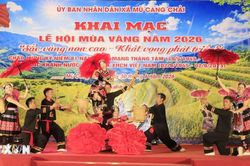 Lễ hội M&ugrave;a v&agrave;ng ở M&ugrave; Cang Chải: Sắc v&agrave;ng non cao-Kh&aacute;t vọng ph&aacute;t triển