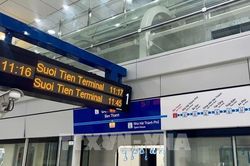 Metro Bến Thành - Suối Tiên miễn phí, tăng chuyến trong ngày 2/9
