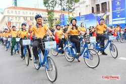 TP. Hồ Chí Minh: Hơn 1.000 người tham gia Ngày hội Xe đạp vì cộng đồng