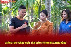 Chàng trai Quảng Ngãi: Làm giàu từ đam mê xương rồng