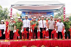 An Giang khởi công xây 2 trụ sở Công an ở địa bàn biên giới