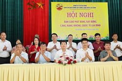 Bắc Ninh: Gia Bình bàn giao mặt bằng khu Đỗ Xá, xây dựng Cảng hàng không quốc tế