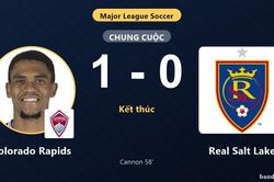 Hạ Real Salt Lake, Colorado Rapids cùng đối thủ giành vé vào vòng 1/16 MLS