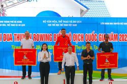 Đà Nẵng xếp Nhất toàn đoàn Giải đua thuyền Rowing biển vô địch quốc gia