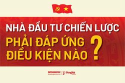 [Infographic] Luật Phát triển đô thị: Nhà đầu tư chiến lược phải đáp ứng điều kiện nào?