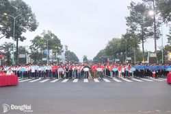 Đồng Nai hưởng ứng chương trình Đi bộ 'Cùng Việt Nam tiến bước'