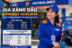 Giá xăng dầu hôm nay 30/8/2026: Dầu thế giới nghỉ cuối tuần
