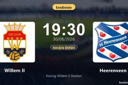 Nhận định Willem II vs Heerenveen: Điểm nóng cuộc đua tốp đầu