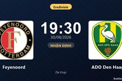 Nhận định Feyenoord vs ADO Den Haag: Cơ hội bám đuổi ngôi đầu
