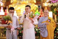 Vu lan đặc biệt của hơn 500 Phật tử khiếm thị tại chùa Thiên Quang