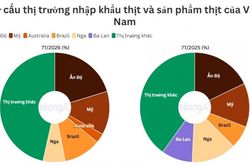 Việt Nam chi hơn nửa tỷ USD nhập khẩu thịt từ Ấn Độ trong 7 tháng