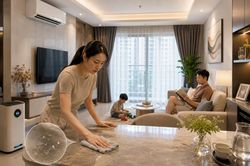 Nhà đóng kín bật điều hòa cả ngày: Vì sao vẫn có bụi và mùi khó chịu?