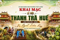 THANH TRÀ TIẾN VUA - HƯƠNG VỊ ĐẶC SẢN XỨ HUẾ